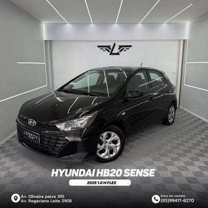HYUNDAI HB20 1.0 12V FLEX SENSE PLUS MANUAL HYUNDAI HB20 1.0 12V FLEX SENSE PLUS MANUAL